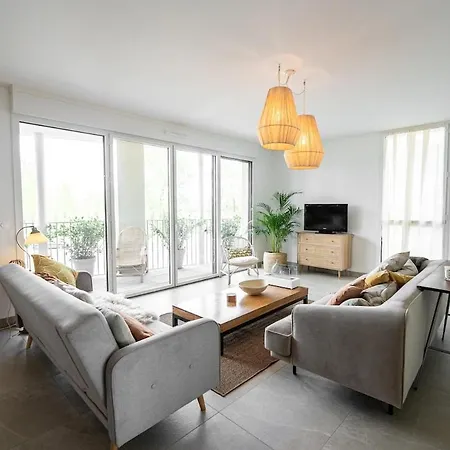 Spacious Bright Contemporary Apartment Bordeaux Exterior photo